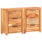 Rustika Rowe -  Drawer Cabinet 118x33x75 cm Solid Acacia Wood
